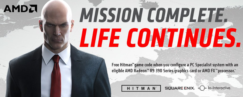 Hitman to come bundled with AMD select CPUs and GPUs
