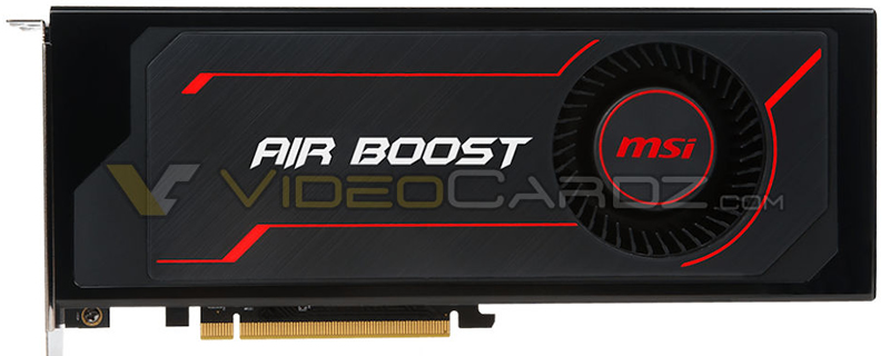 Images of MSI's semi-custom RX Vega 64 Air Boost have leaked