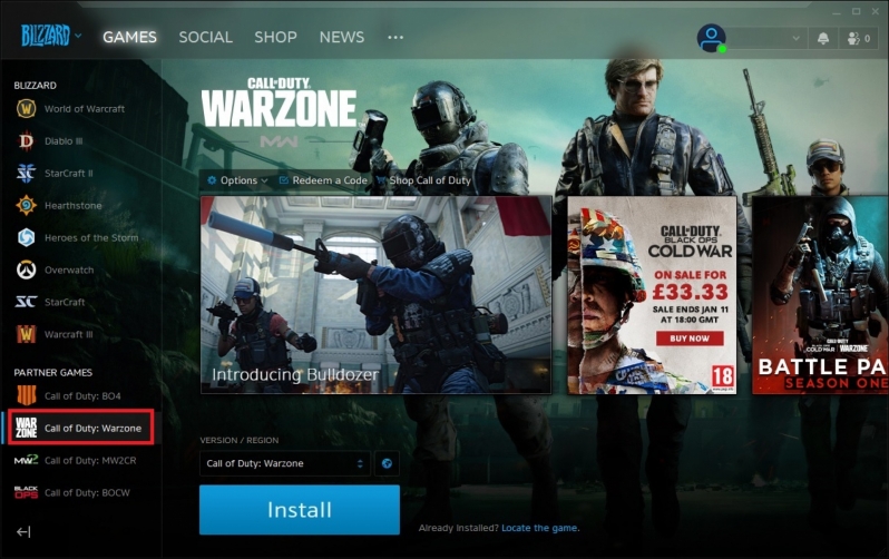 Important! How to install COD: Modern Warfare on your PC with the Blizzard  App (Battle.net client) - FAQ - Gamesplanet.com