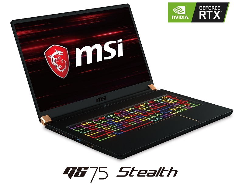 MSI Launches their Slimline GS Stealth Laptop Lineup with RTX 2080 Graphics