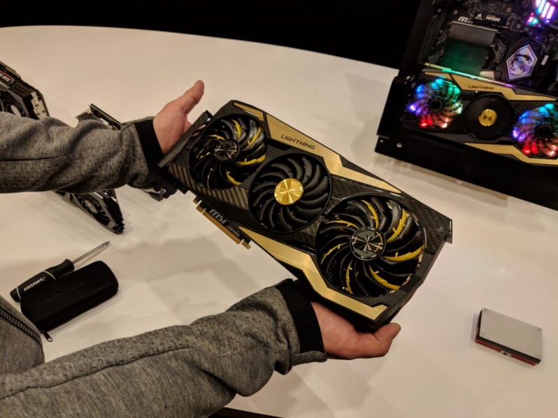 MSI's RTX 2080 Ti Lightning has been Pictured