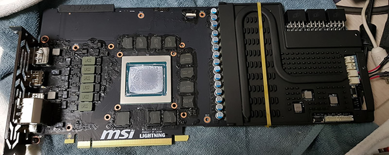 MSI's RTX 2080 Ti Lightning Z Pictured - Overclocked to 2450MHz