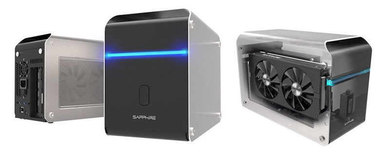 Sapphire launches their GearBox Thunderbolt 3 eGFX enclosure