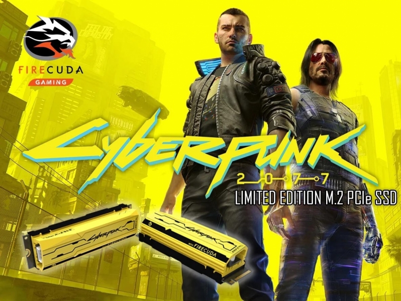 Seagate launches its Cyberpunk 2077 FireCuda 520 Limited Edition SSD