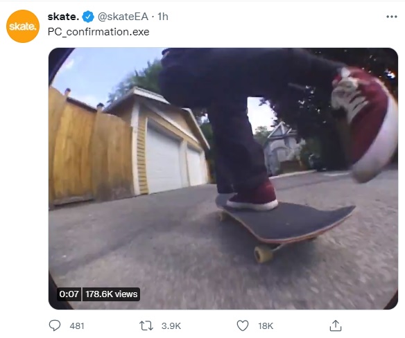 Skate. Reboot is coming to PC - EA Confirms