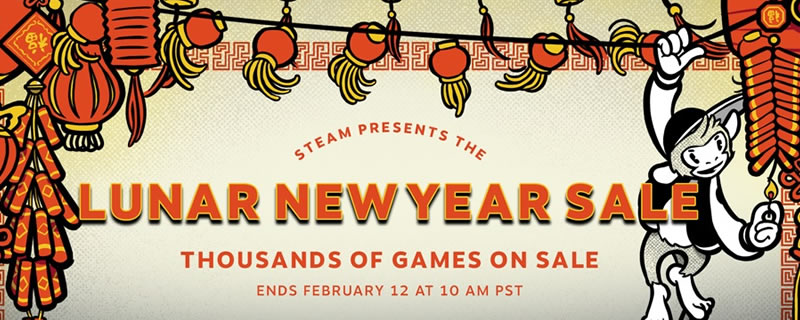 Steam Starts Lunar New Year Sale