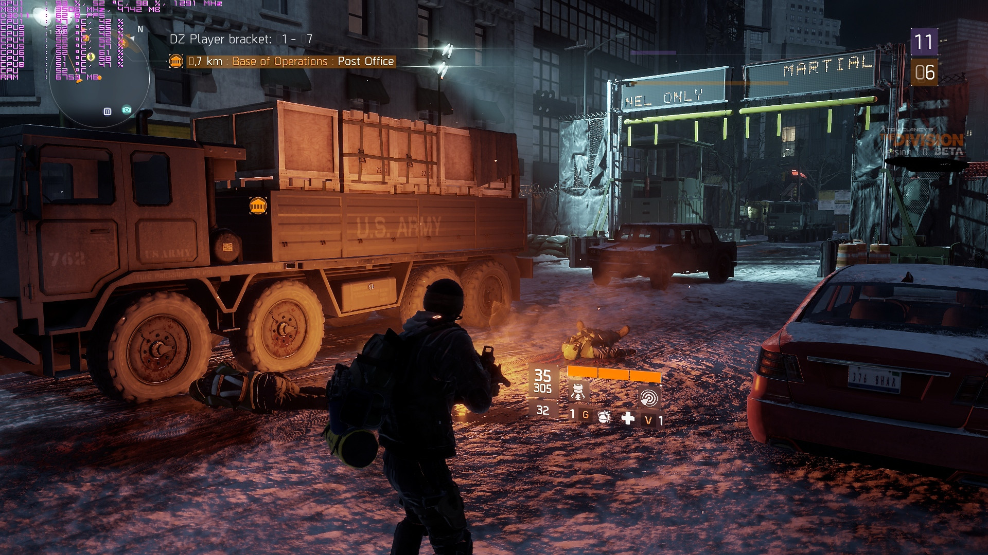 The console version of the Division will have a PC like options menu