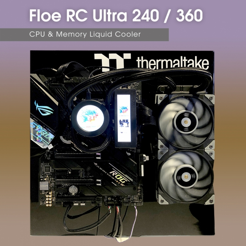 Thermaltake's updating their TOUGHCOOL and Floe RC with new Ultra models  and RGB PLUS 2.0 Software - OC3D