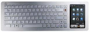 The Asus Eee Keyboard is a veritable netbook