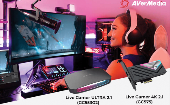 AVerMedia launches their first HDMI 2.1 capture cards at Computex 2023