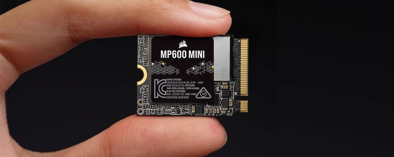Big performance to small form factors - Corsair launches their MP600 Mini M.2 2230 SSD