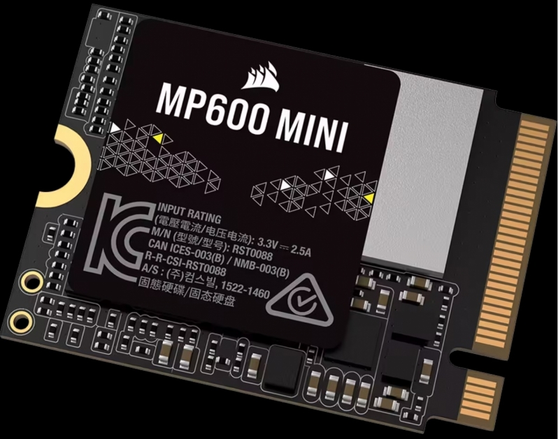 Big performance to small form factors - Corsair launches their MP600 Mini M.2 2230 SSD