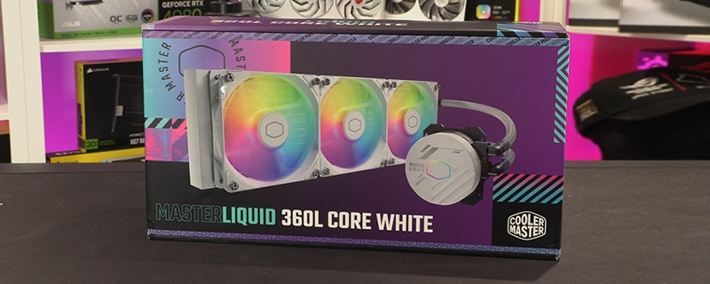 MasterLiquid PL360 Flux White Edition CPU Liquid Cooler