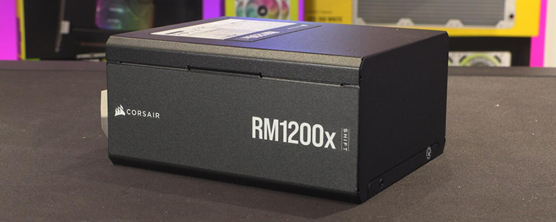 Test RM1200x SHIFT de Corsair, de l'ATX 3.0 innovant ! - GinjFo
