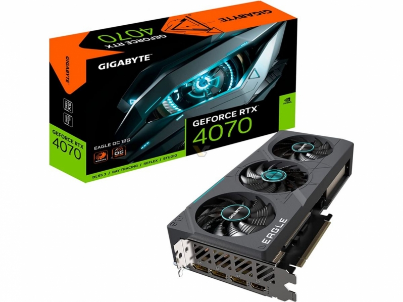 Gigabyte's RTX 4070 models have been pictured ahead of launch