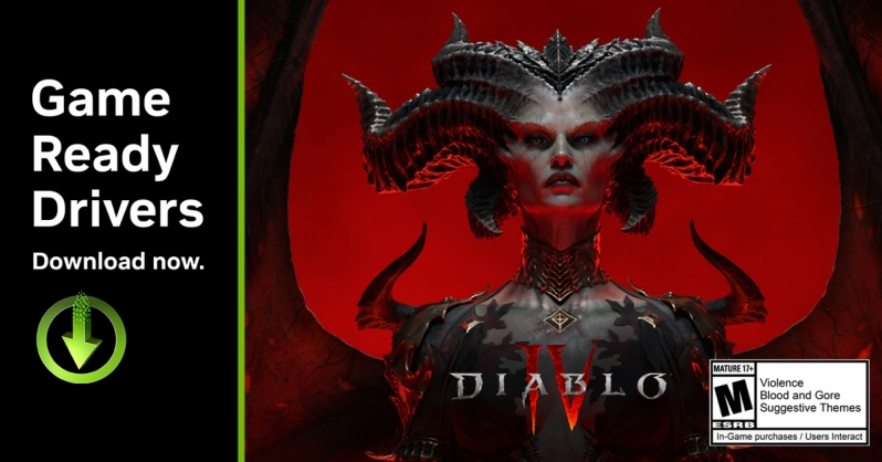 Nvidia launches their GeForce Game Ready 535.98 driver for Diablo IV and System Shock