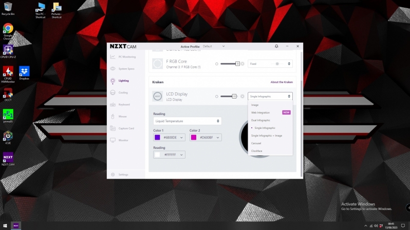 NZXT CAM (Kraken 240) not showing GPU temperature anymore : r/NZXT