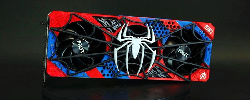 Palit & IEM create a custom Spider-Man RTX4070 GPU