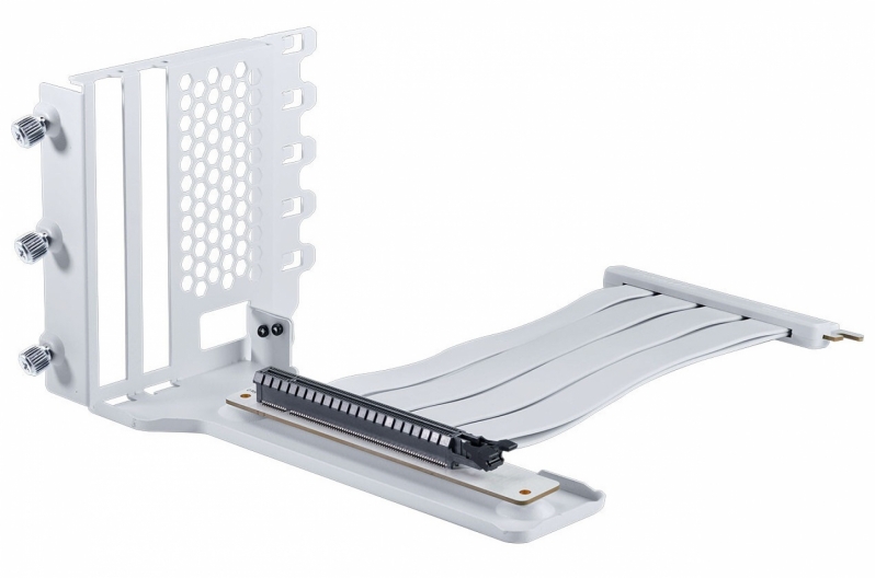 Phanteks launches White Gen4 PCIe Riser Cables and a White Vertical GPU bracket