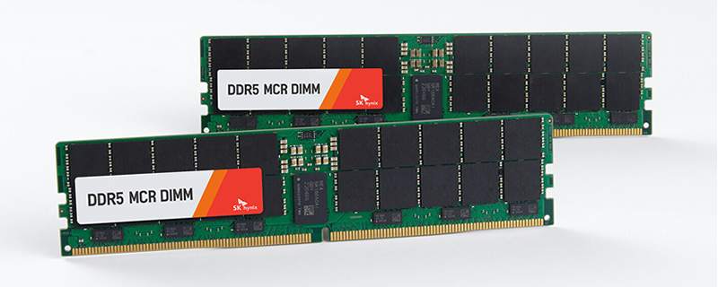 SK Hynix creates incredibly fast DDR5 MCR DIMMs with Intel and Renesas